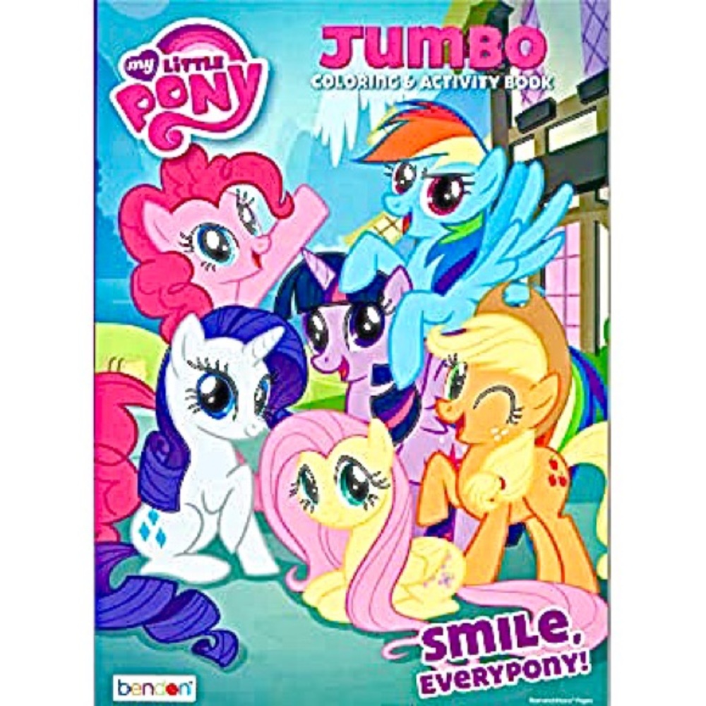 🦄 MY LITTLE PONY JUMBO ACTIVITY BOOK 🦄